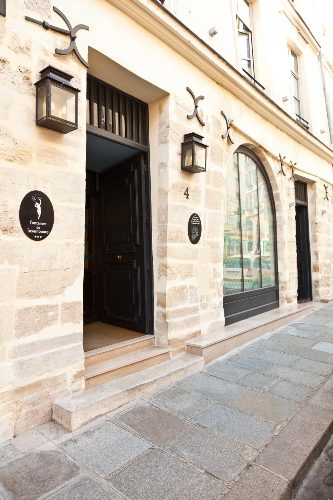 Hotel Fontaines Du Luxembourg Paříž Exteriér fotografie